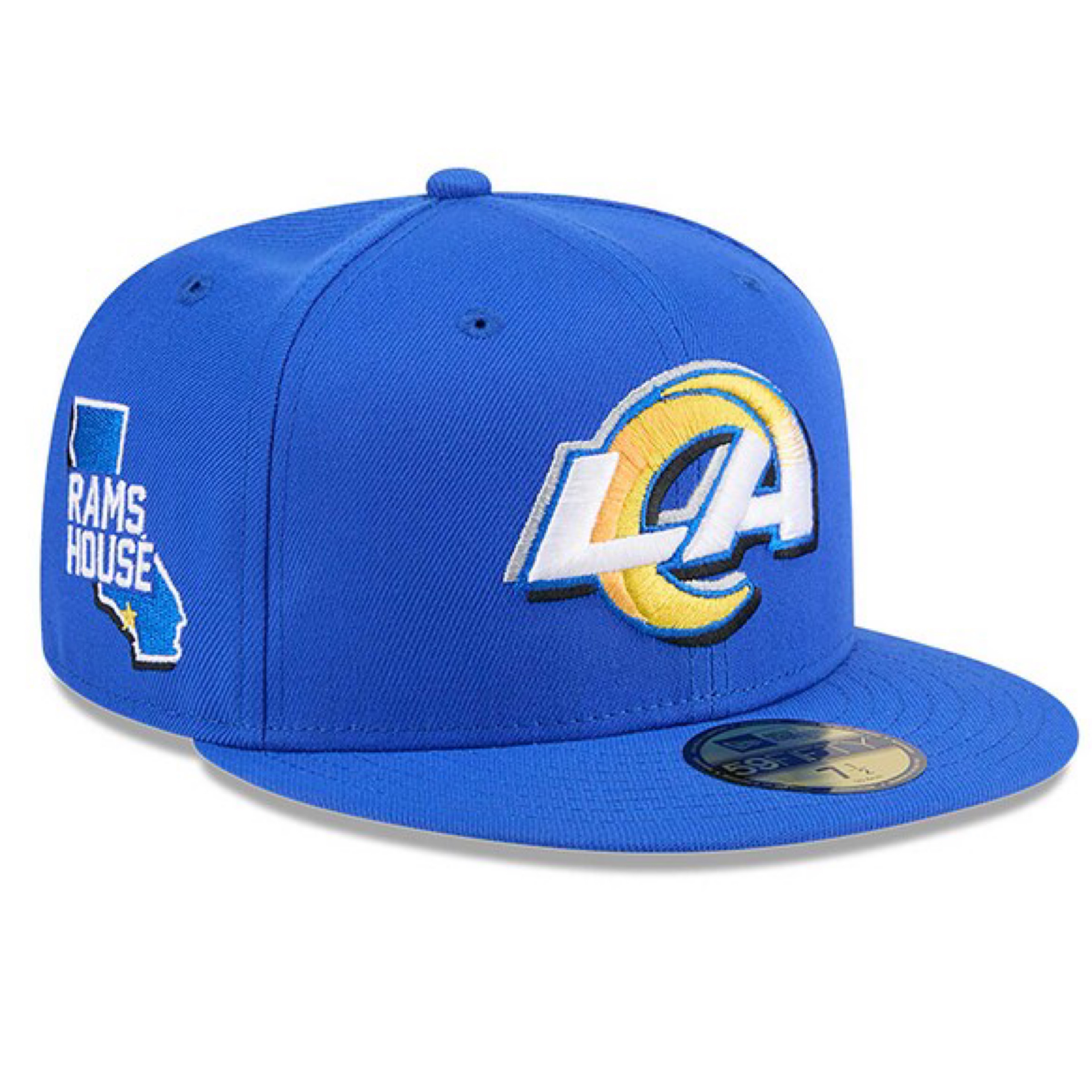 Los Angeles Rams Royal Rams House New Era 59FIFTY Fitted Hat