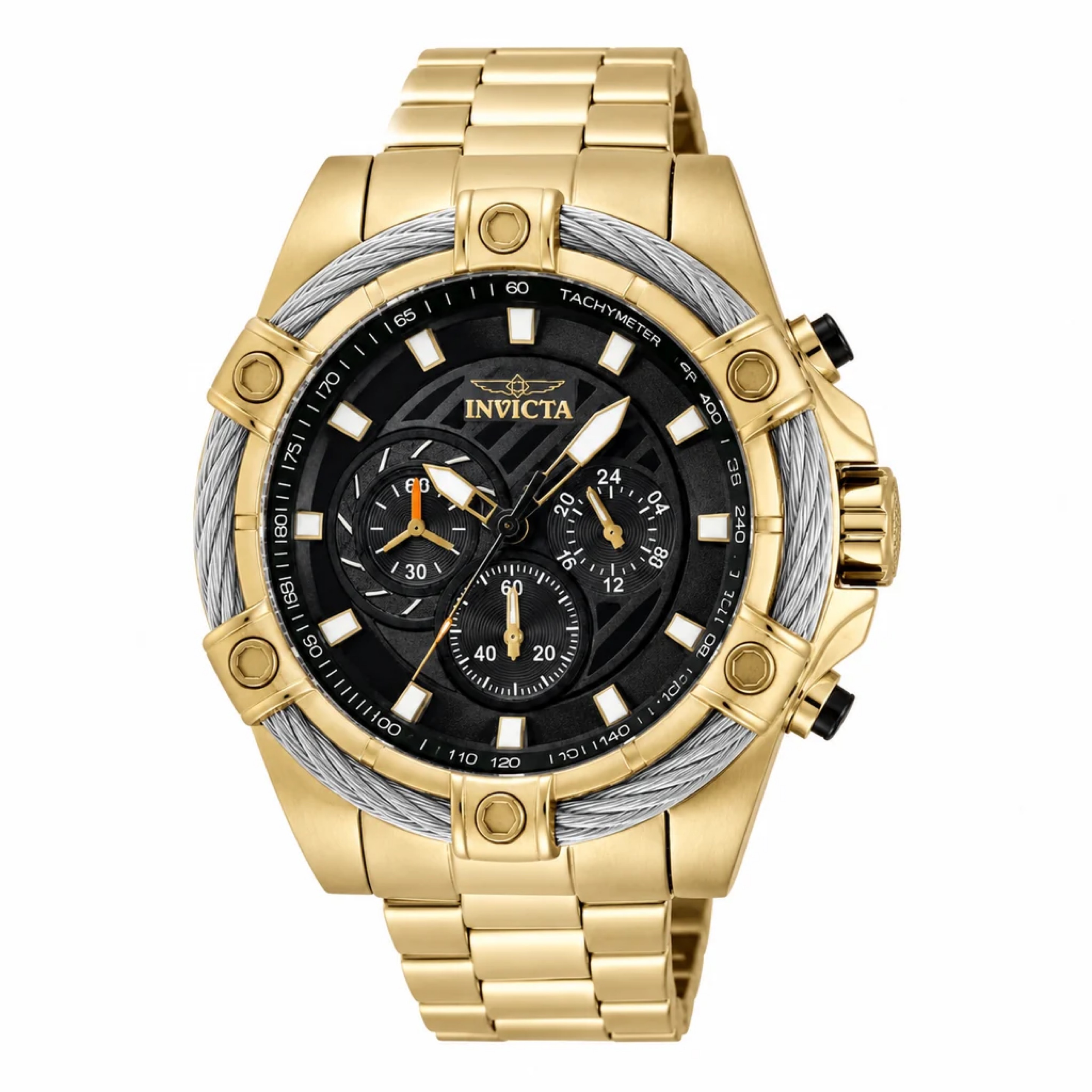 Invicta Bolt Valkir Watch  Gold - 52mm