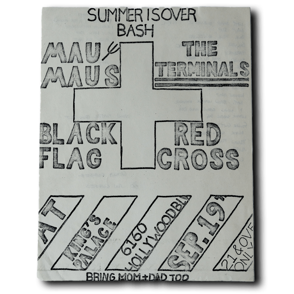 Black Flag -- 1979 [Handbill]