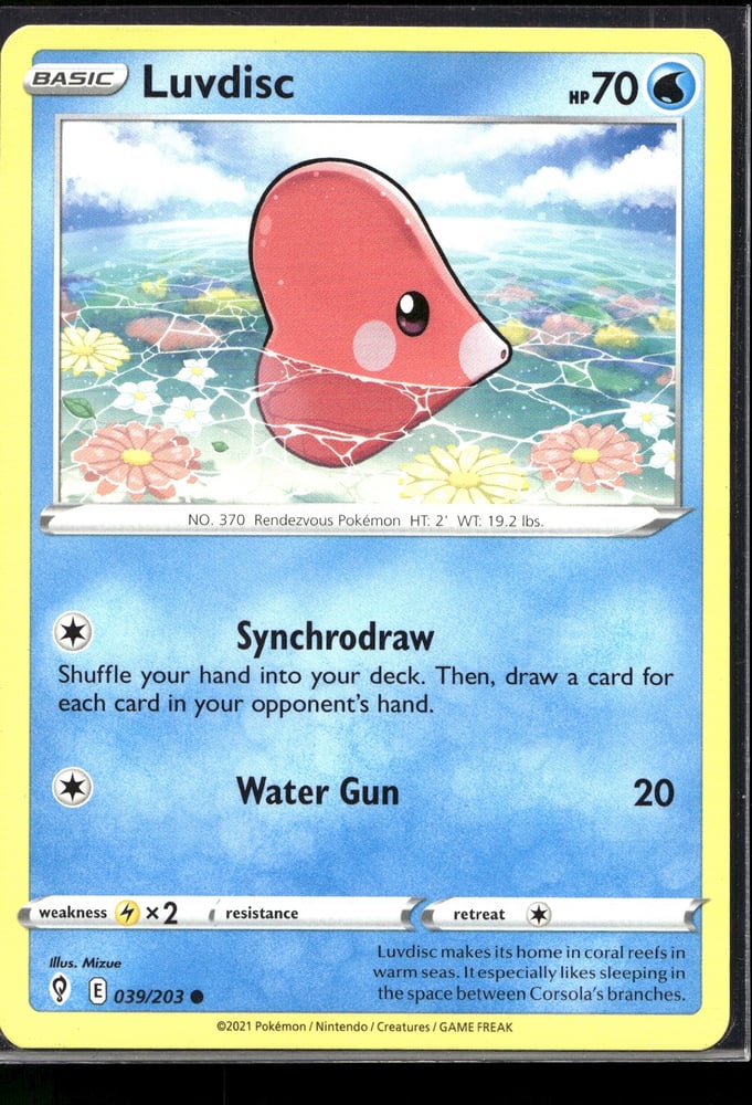 Luvdisc - SWSH7 39/203