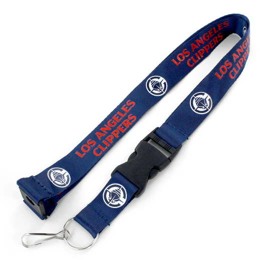 Los Angeles Clippers Navy Blue Lanyard