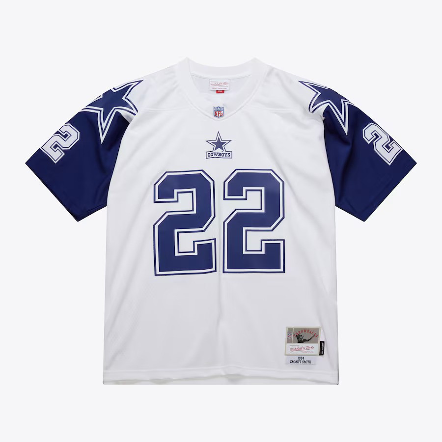 Dallas Cowboys 1994 Emmitt Smith #22 Alternate Mitchell and Ness Jersey