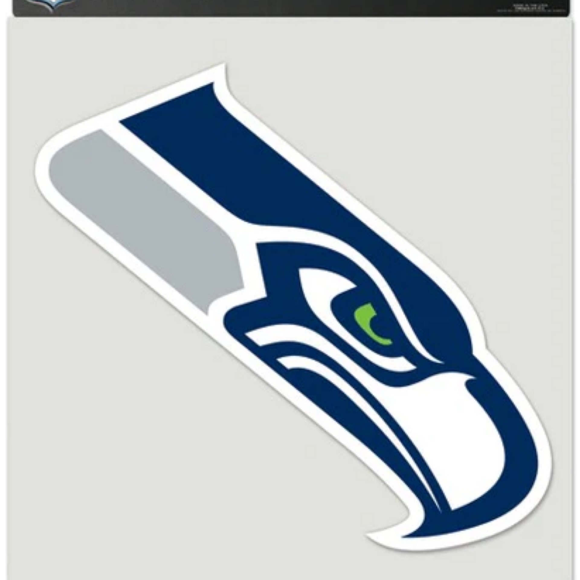 Seattle Seahawks Perfect Cut Decal 8x8"