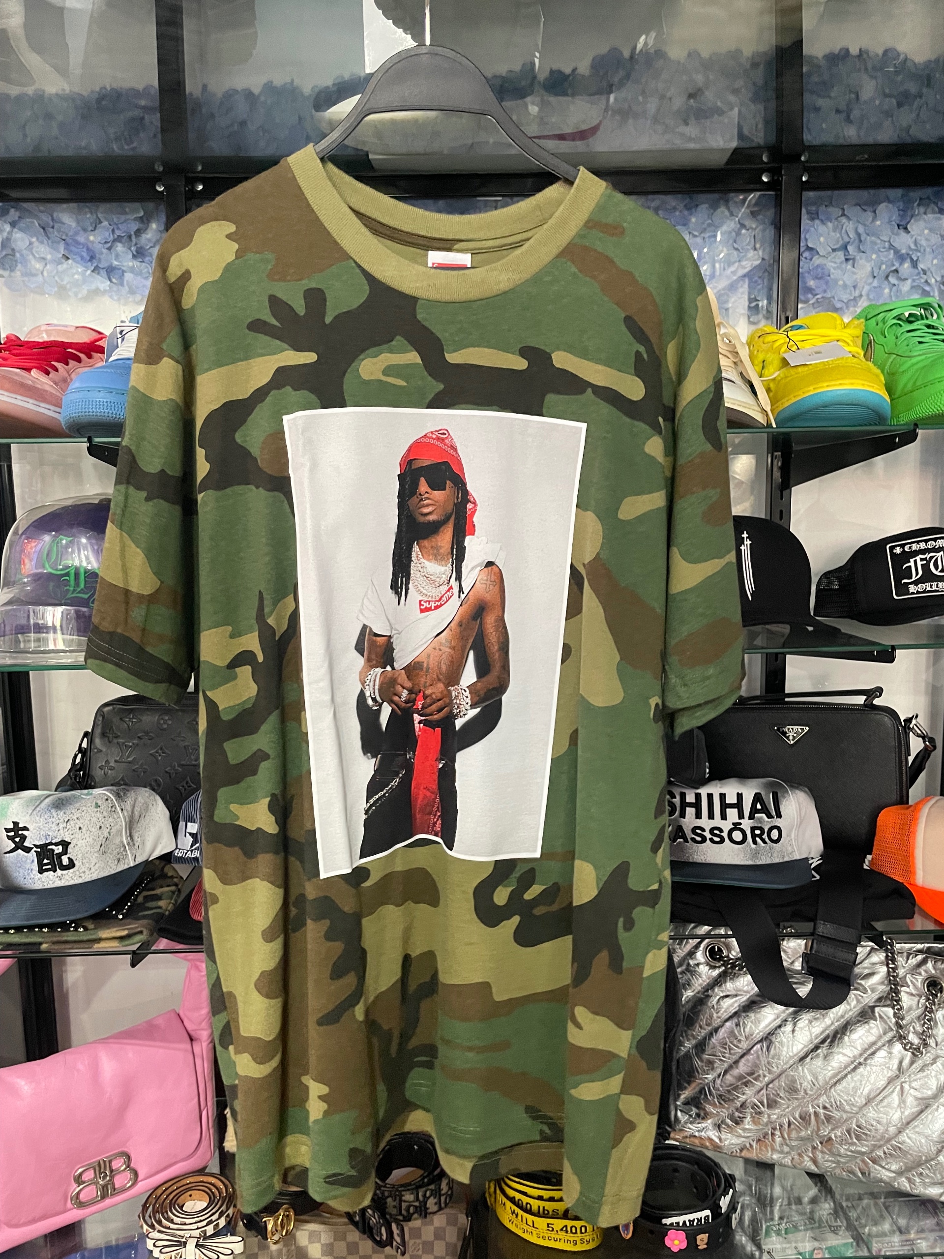 Supreme playboy camo size L (used)