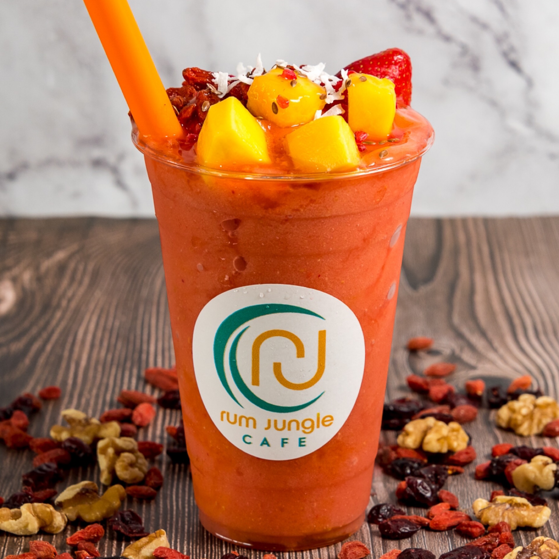 Mango Raspberry Tart