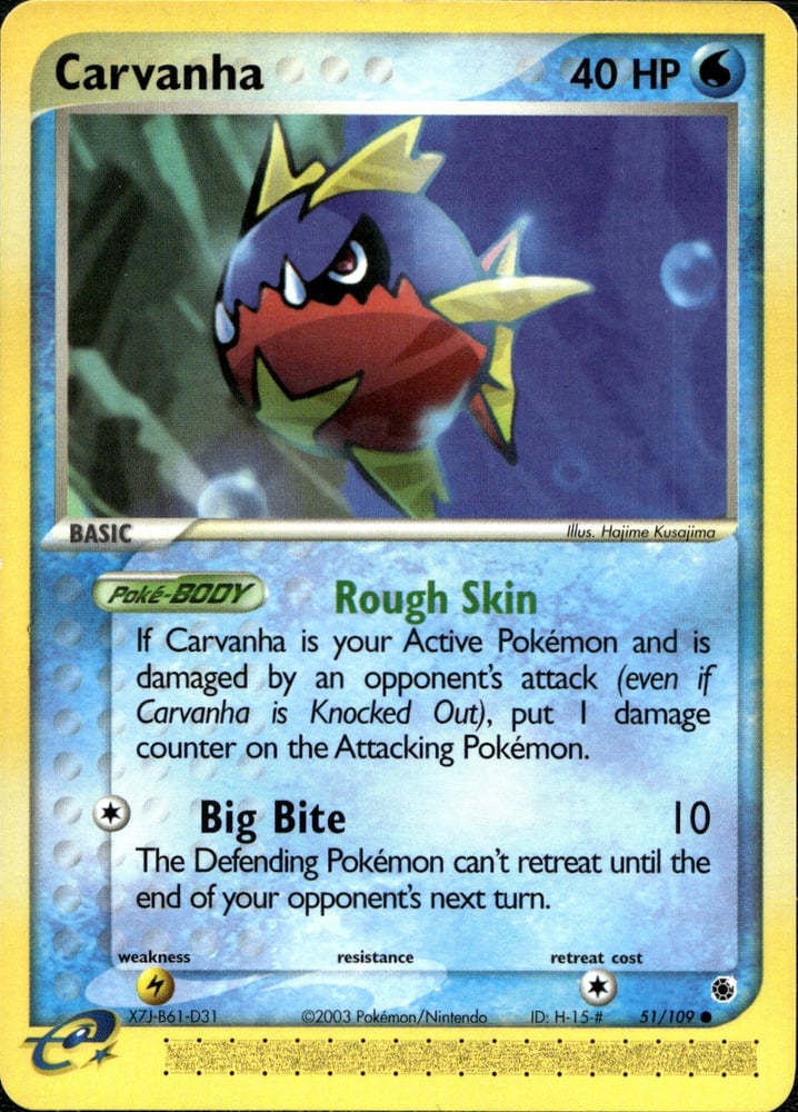 Carvanha - EX1 51/109