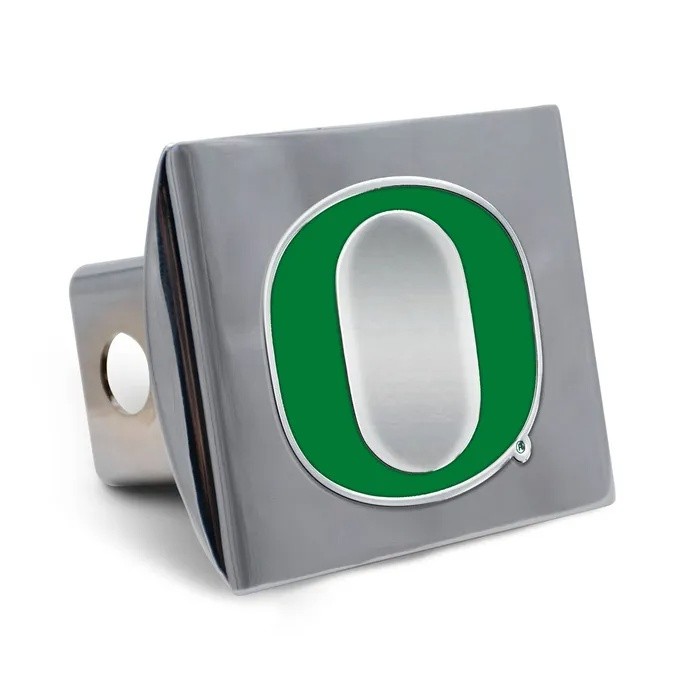 Oregon Ducks Chrome Hitch Cover