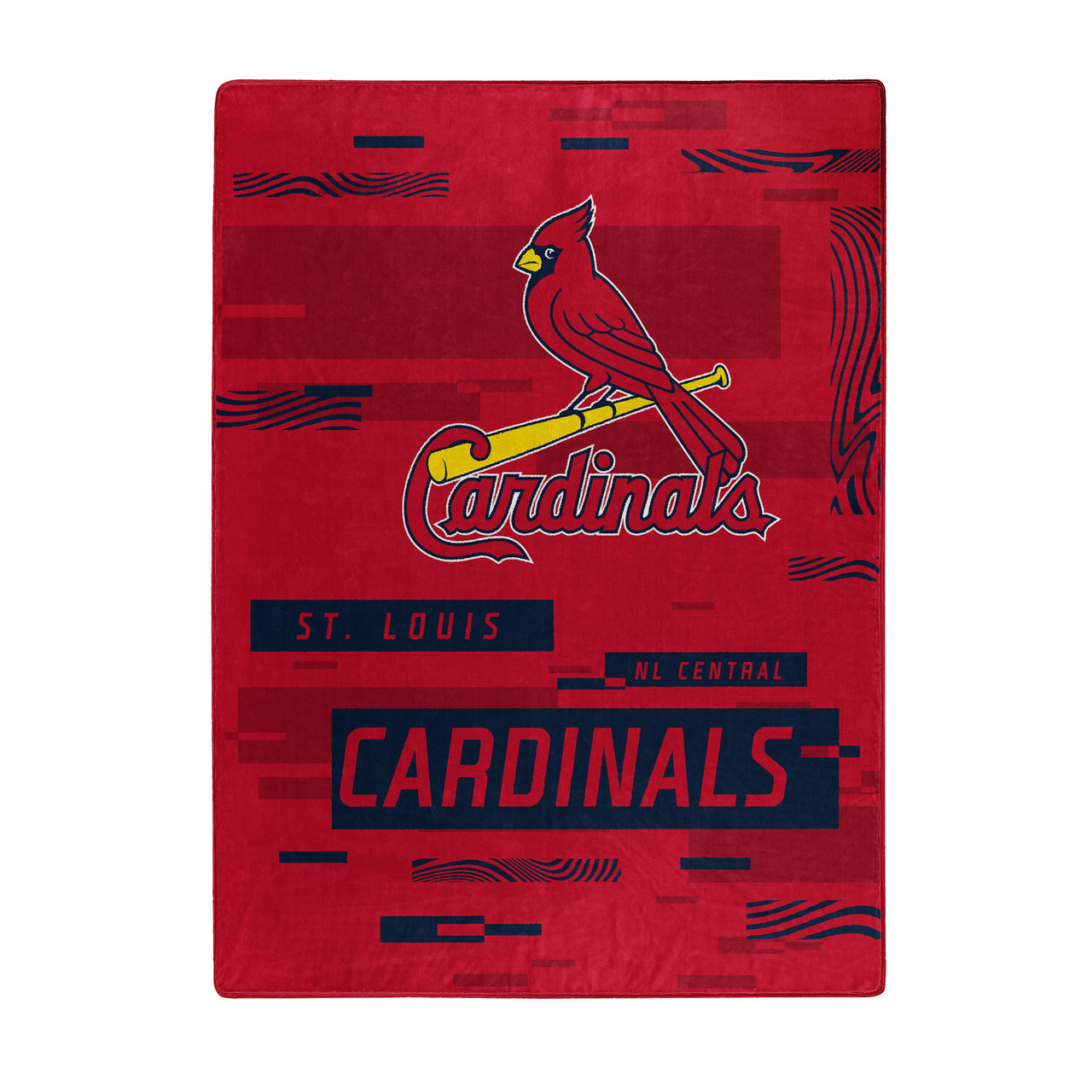 St. Louis Cardinals Digital Design Raschel Blanket 60x80"