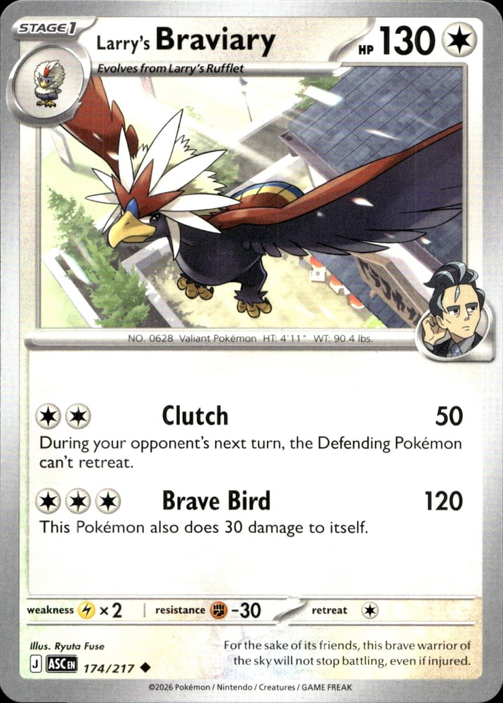 Larry's Braviary - ME02.5 174/217