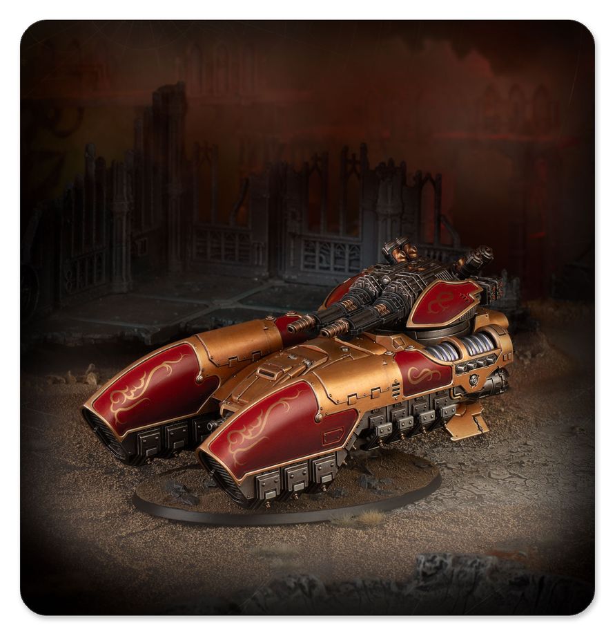 Legio Custodes: Caladius Annihilator Grav-Tank thumbnail 4