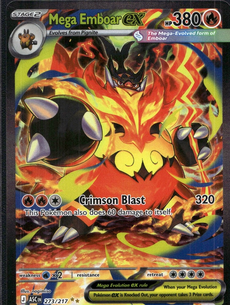 Mega Emboar ex - ME02.5 273/217