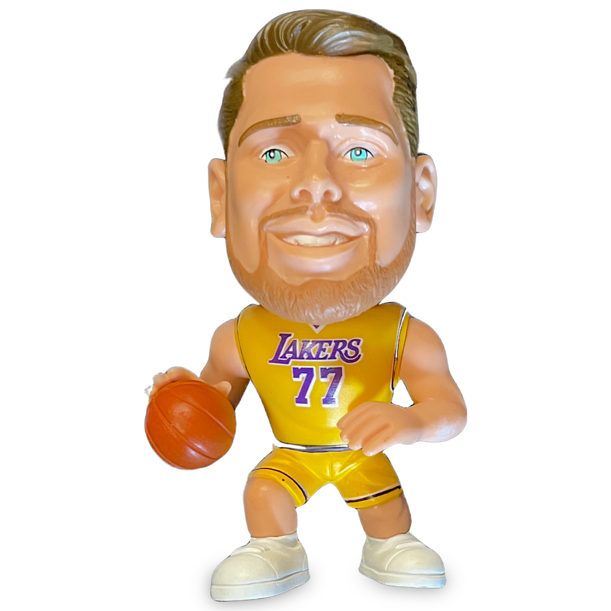 Los Angeles Lakers Luka Doncic Big Baller 5" Figurine