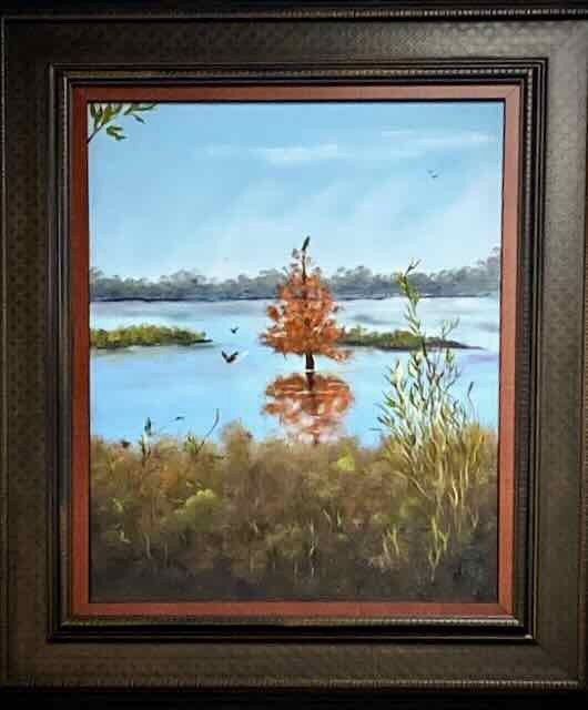Lonely Cypress