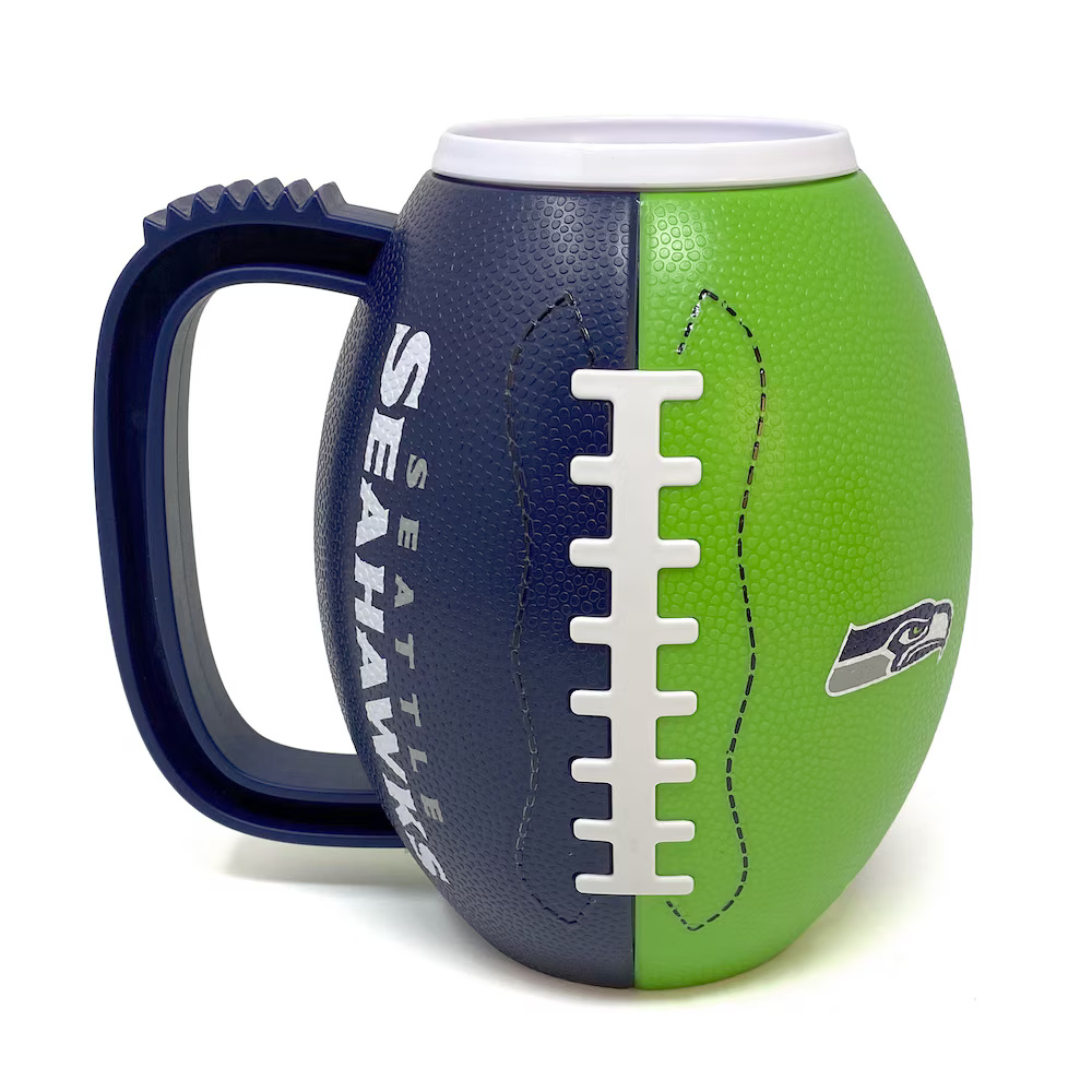 Seattle Seahawks 3D Football Mug 23oz