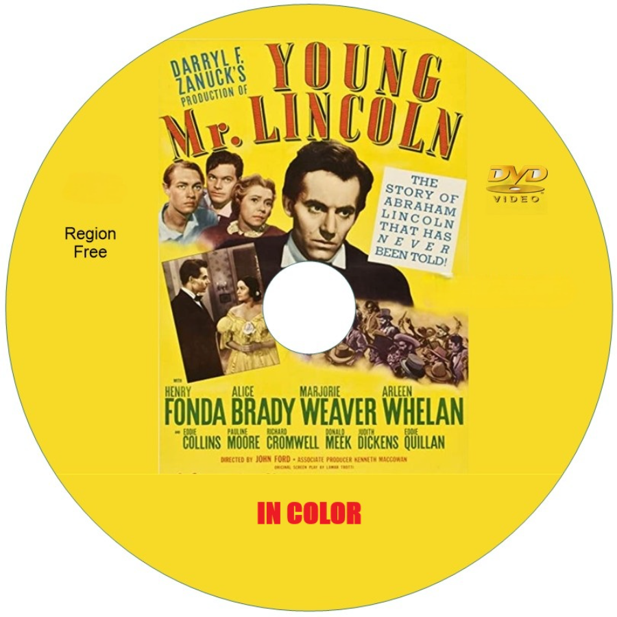 Young Mr Lincoln (1939) in Color DVD
