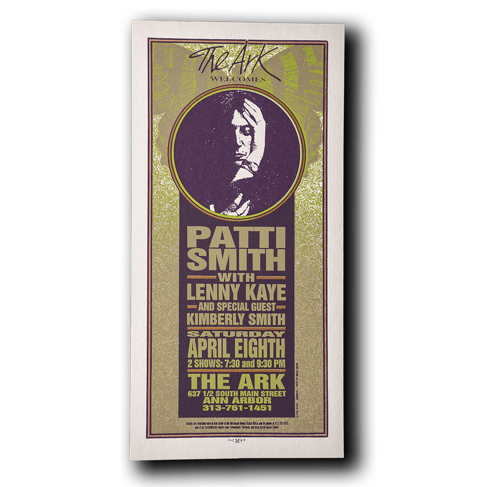 Smith, Patti -- April 1995 [Handbill]