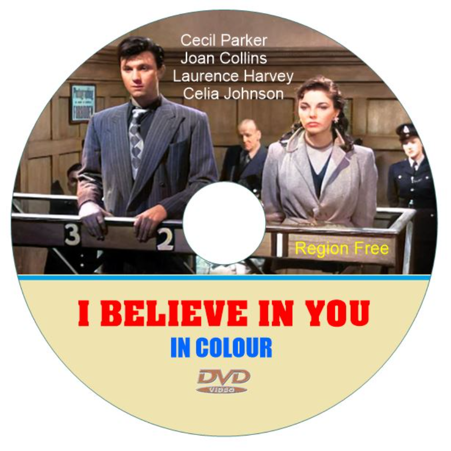 I Believe in You.Laurence Harvey in Color. DVD