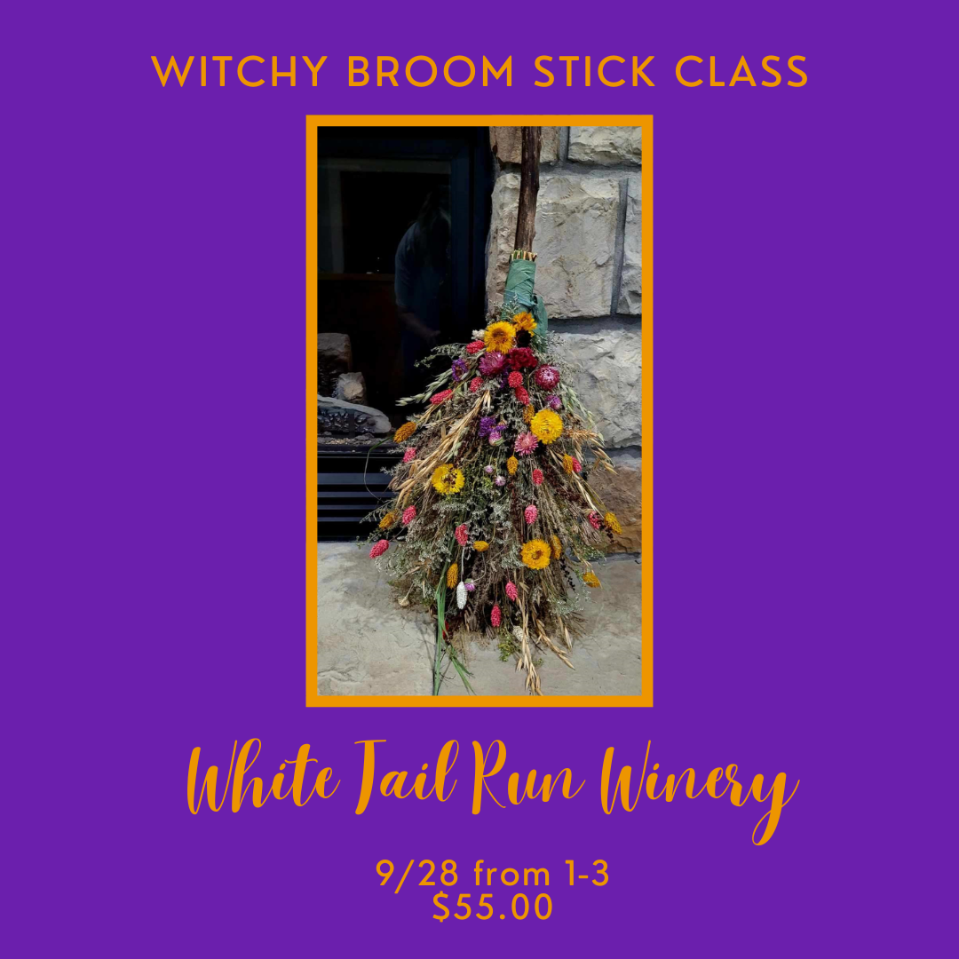 Witchy Broom DIY 9.28.25