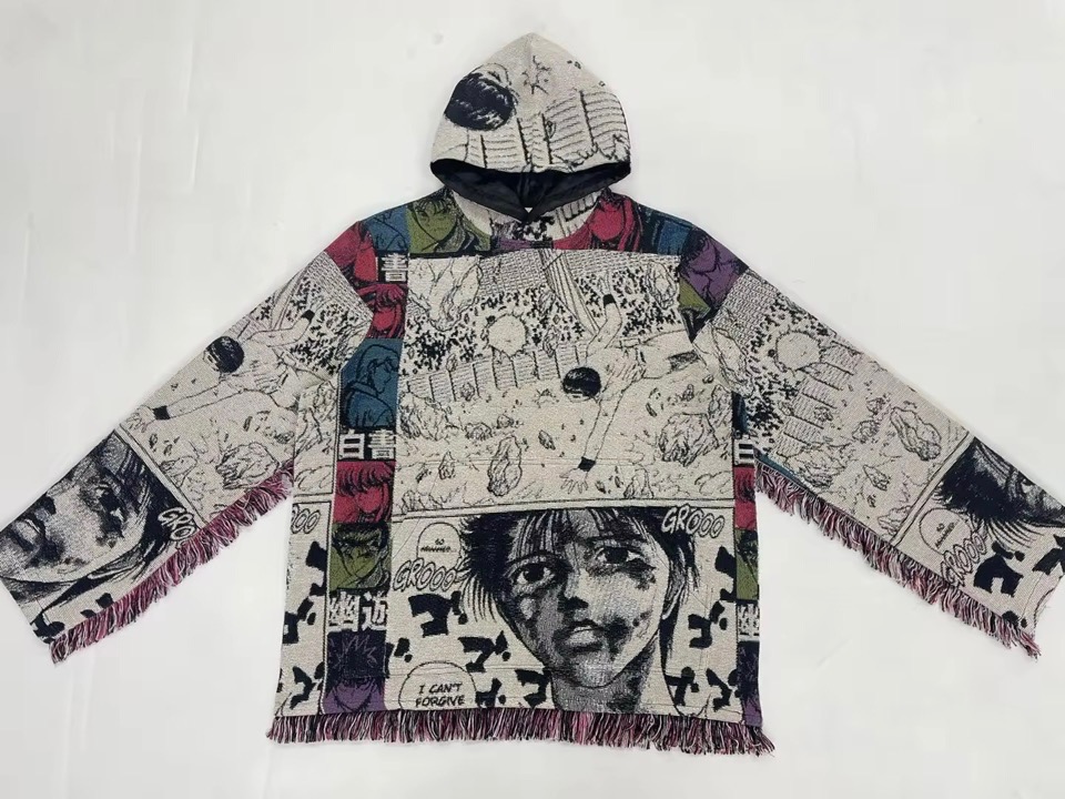 Hoodie: Anime Yu Yu Hakusho Tapestry Hoodie, image 3