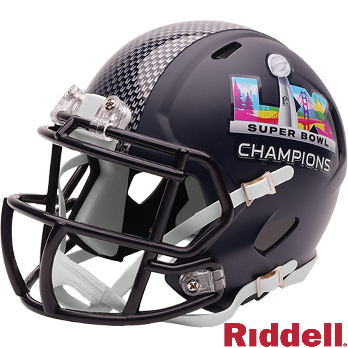Seattle Seahawks Super Bowl LX Champions Speed Mini Helmet