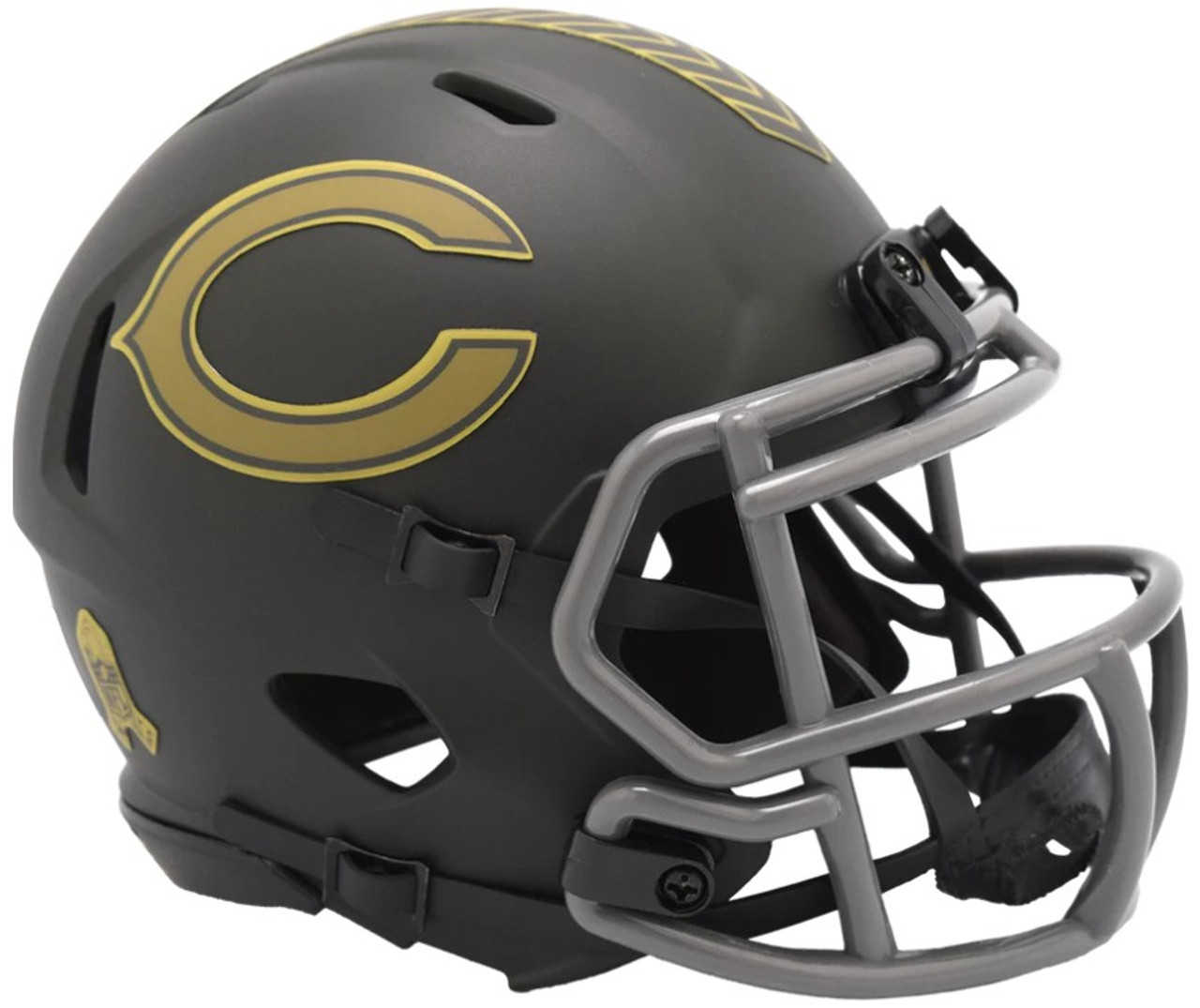 Chicago Bears 2025 Riddell Salute to Service Mini Helmet
