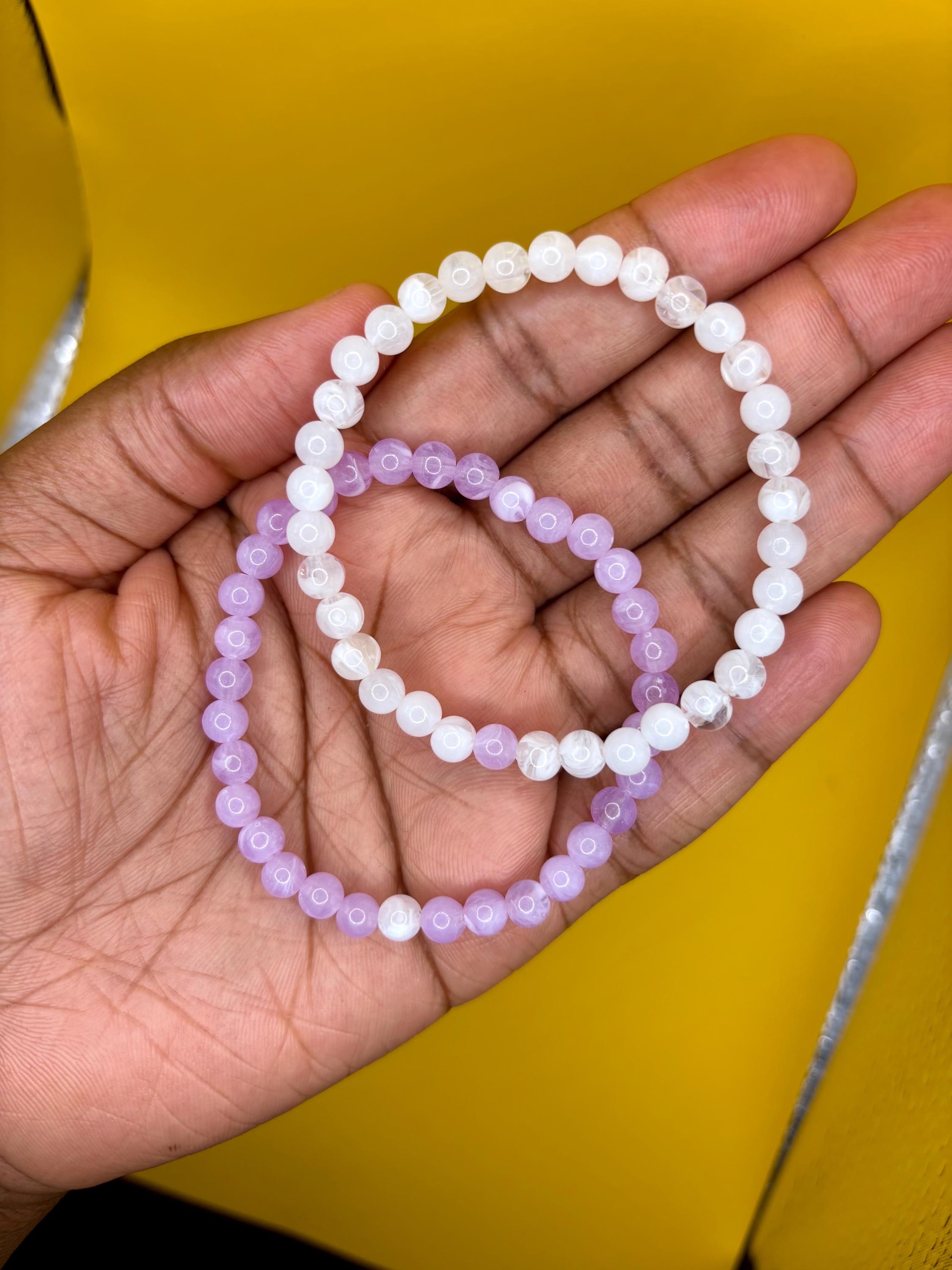 Matching Bead Bracelet Set view 3