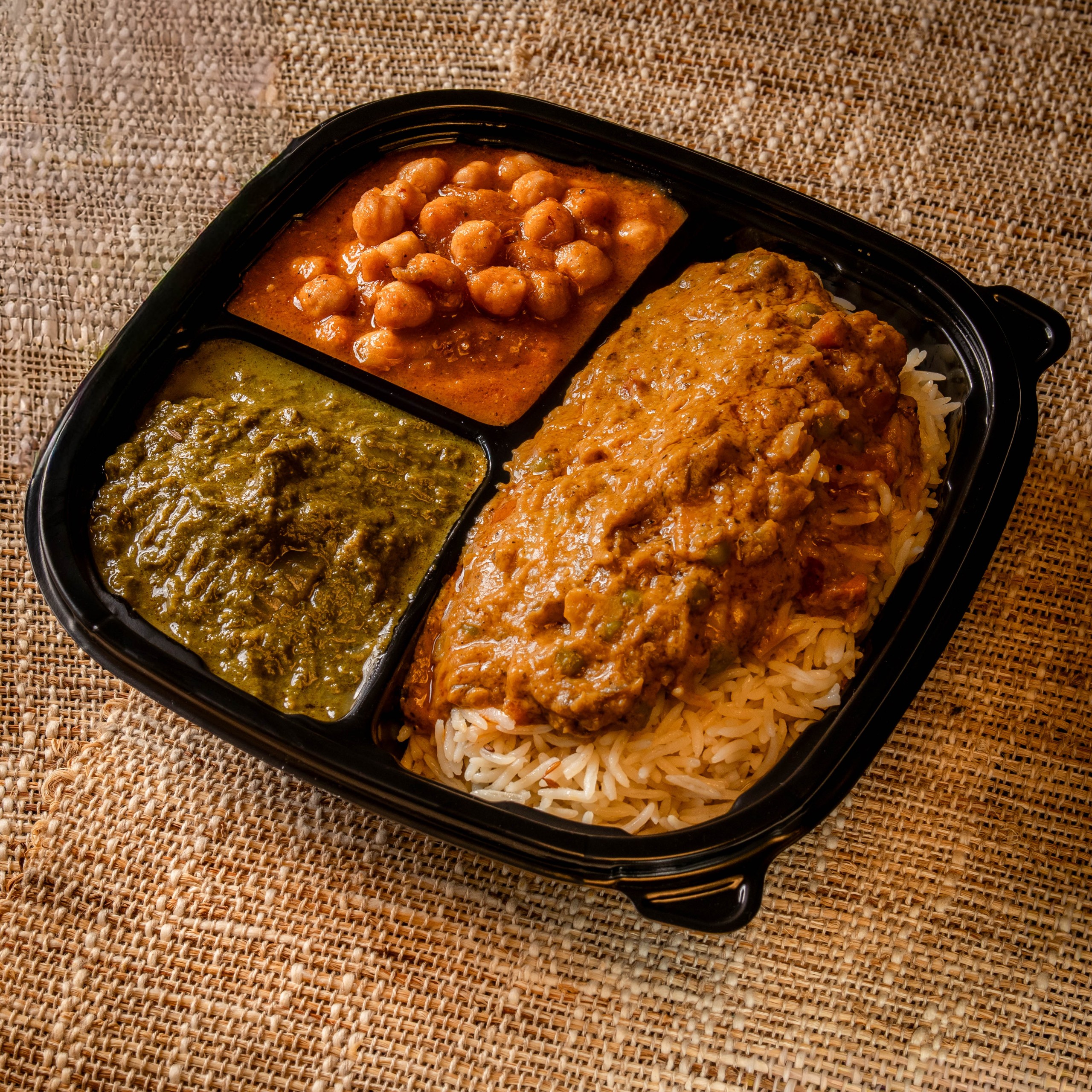 Mix Veg Korma Combo Plate (Mild)/ Plato Combinado de Korma de Verduras Mixtas - Veg 🥬