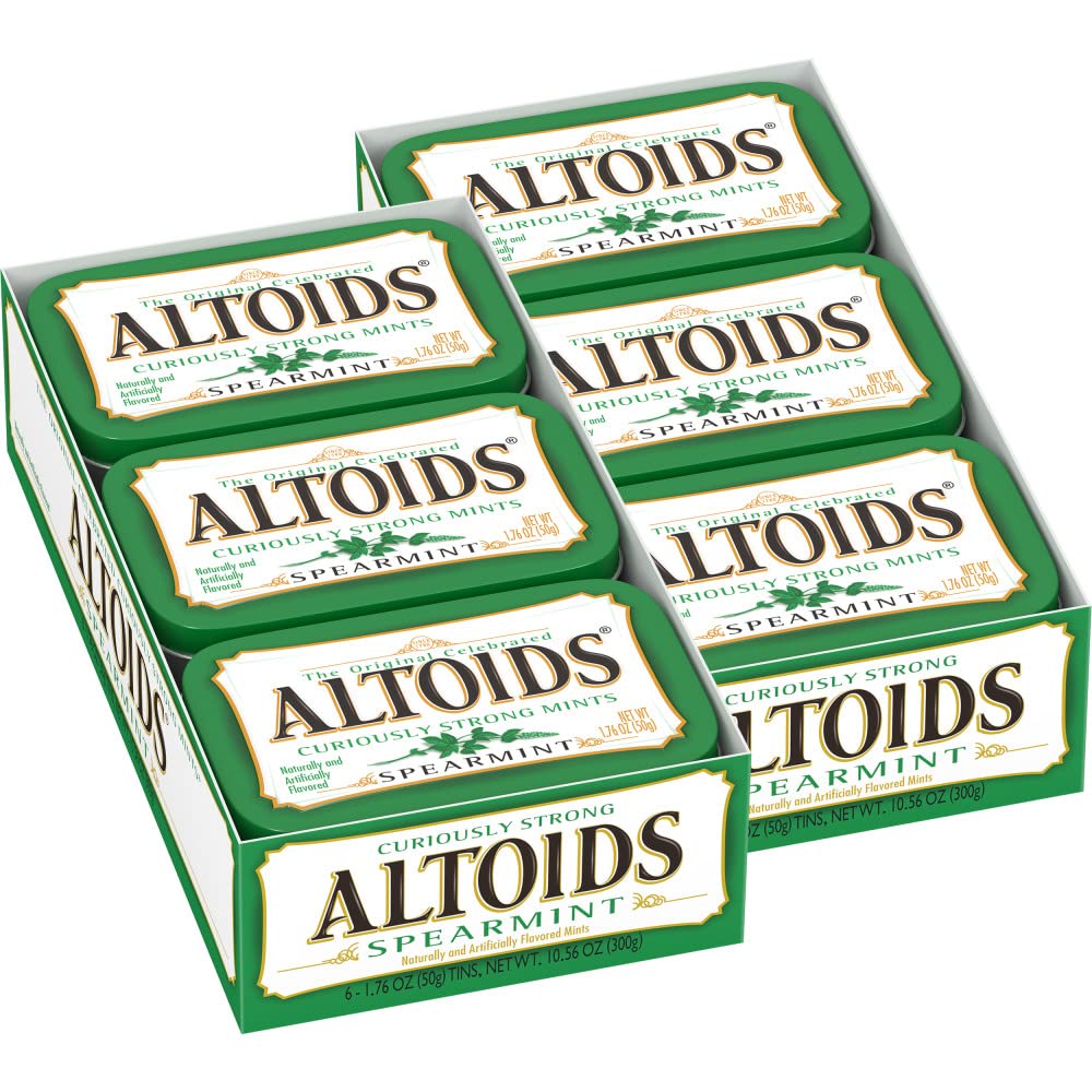 Altoids Mints Spearmint Full Szie 1.76oz 12 ct