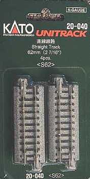 Straight Track 2 7/16" 20040 N scale