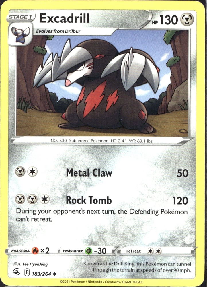 Excadrill - SWSH8 183/264