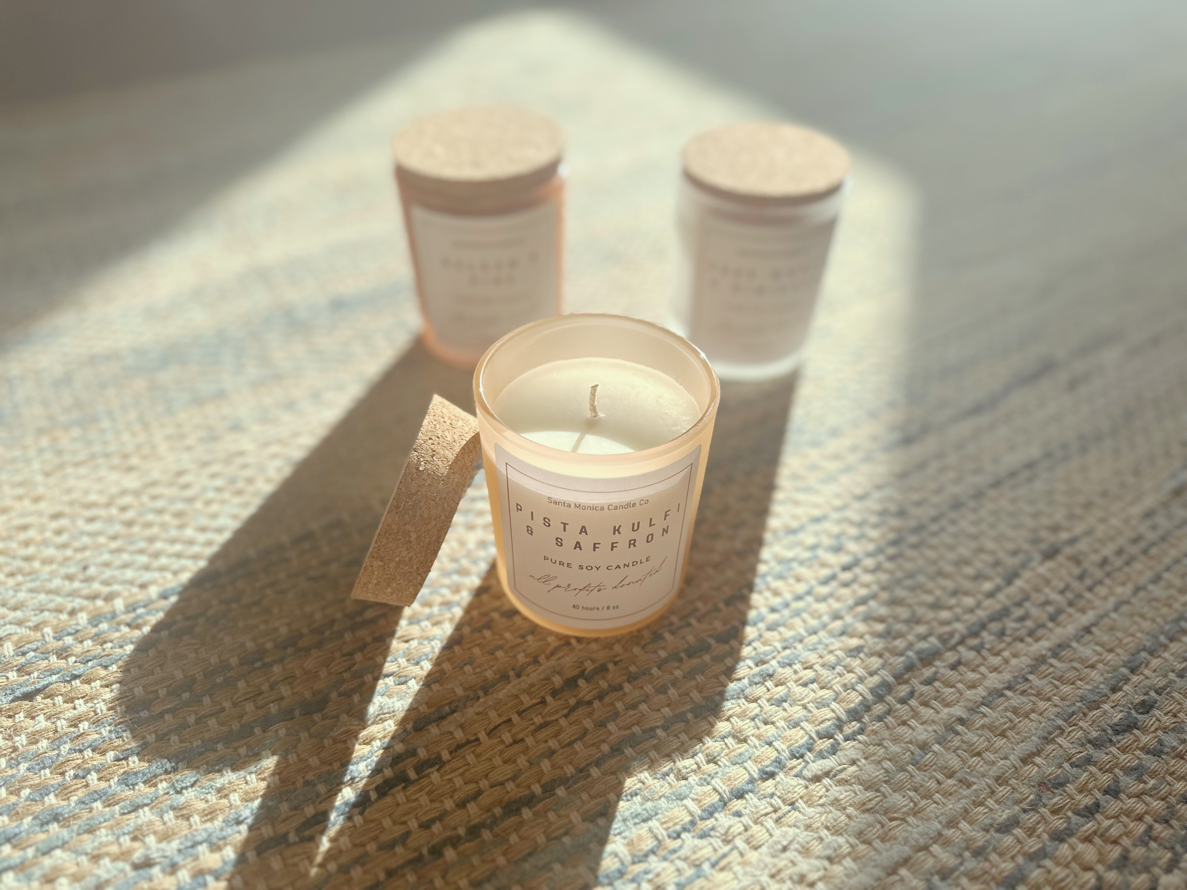 Pista Kulfi and Saffron