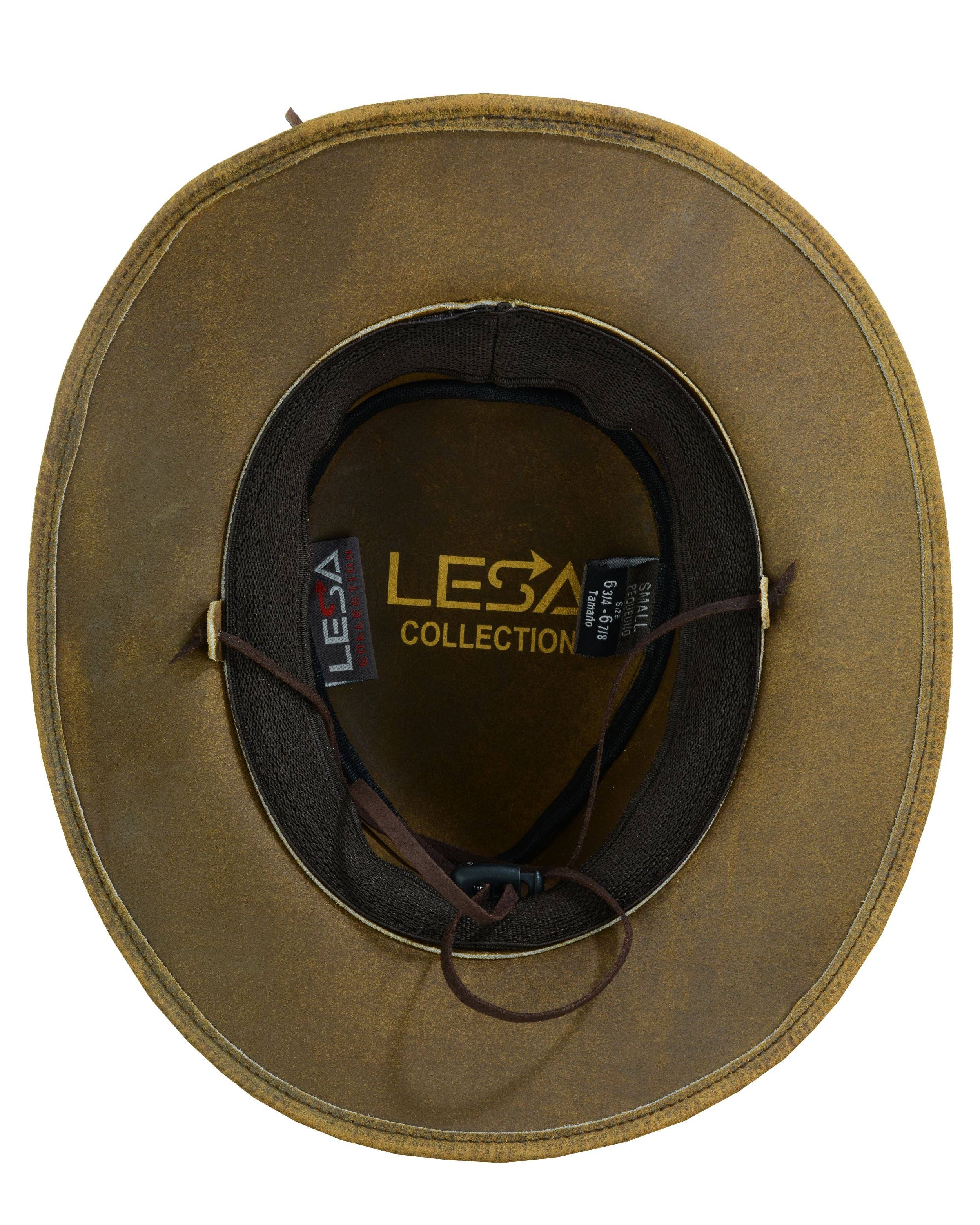 Sahara Leather Hats Western Style for Men and Women shapeabl