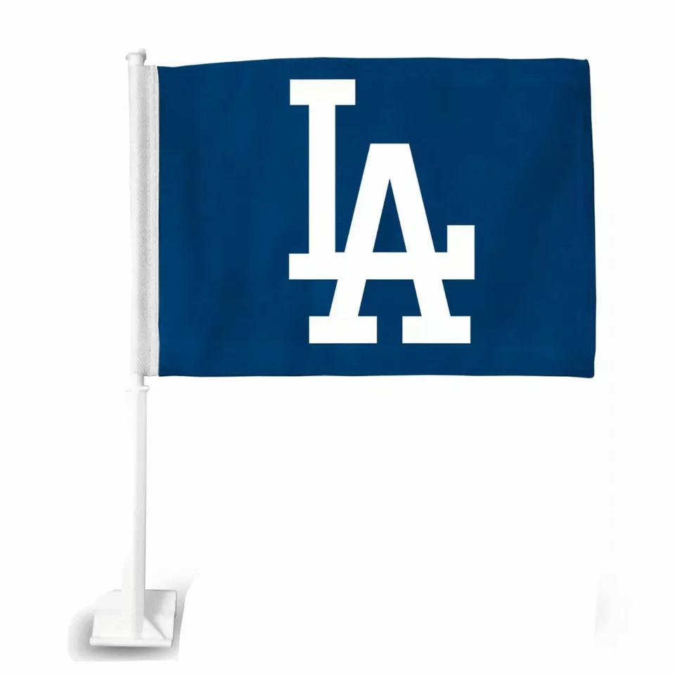 Los Angeles Dodgers Car Flag - LA Logo