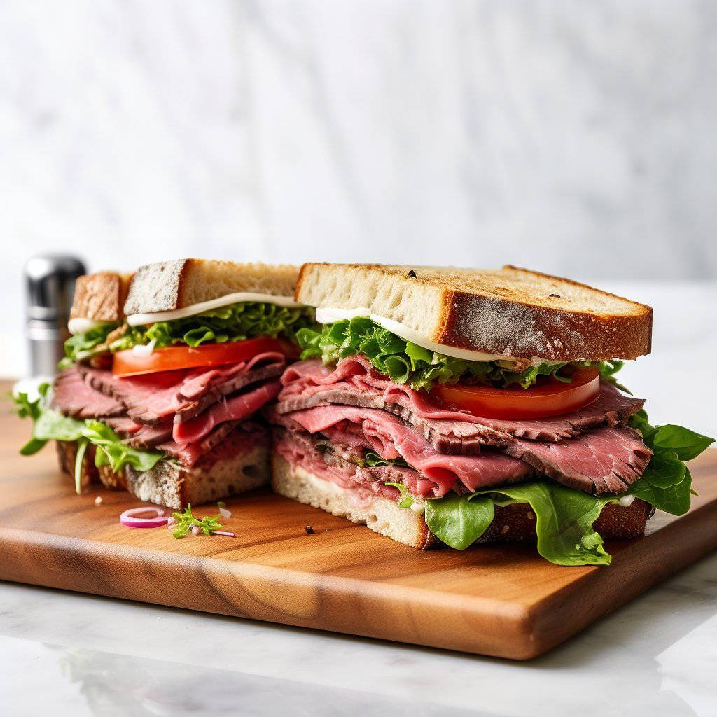 Beef Salami (Sandwich)