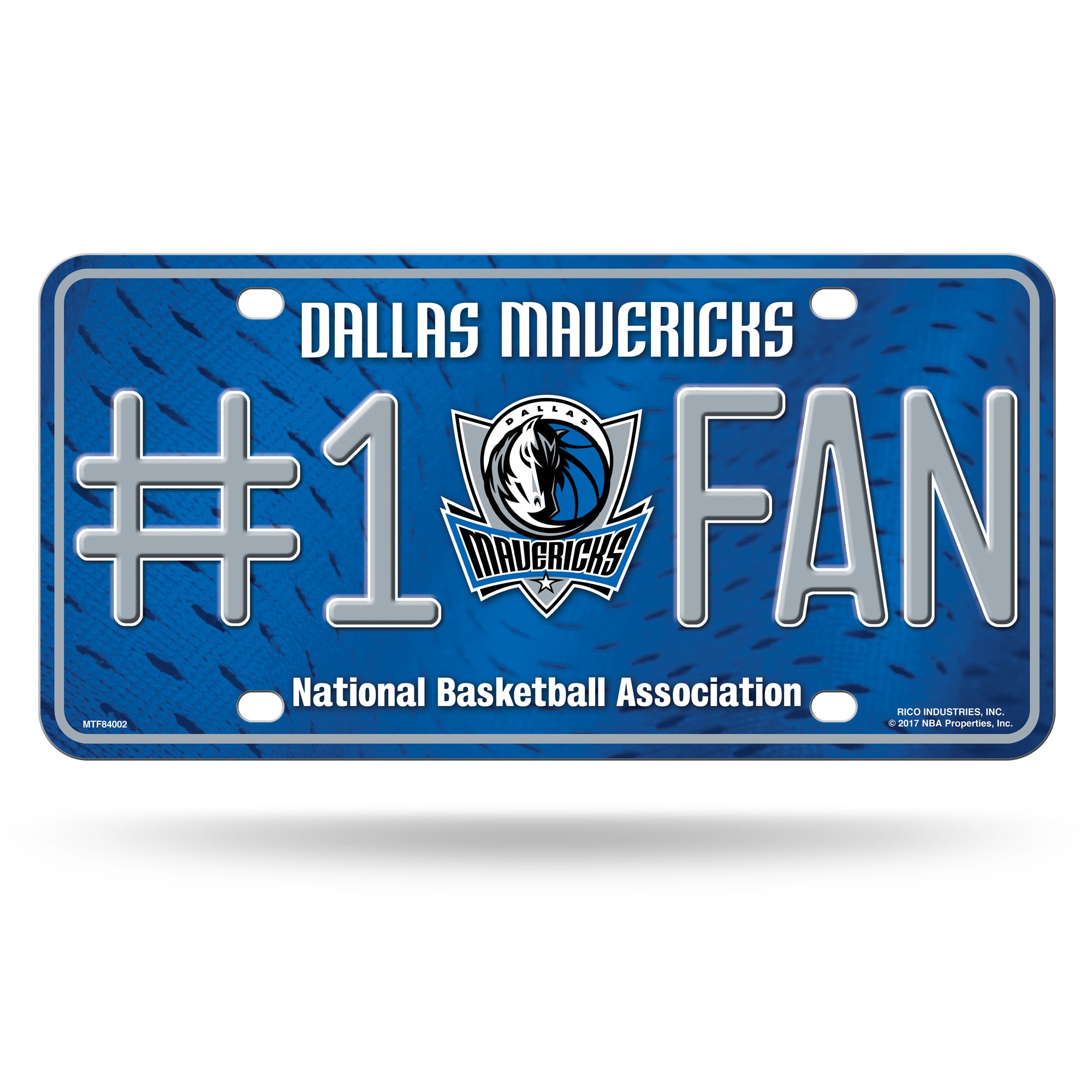 Dallas Mavericks #1 Fan License Plate