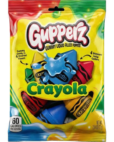 Gupperz Crayola Liquid Filled Gummy Crayons