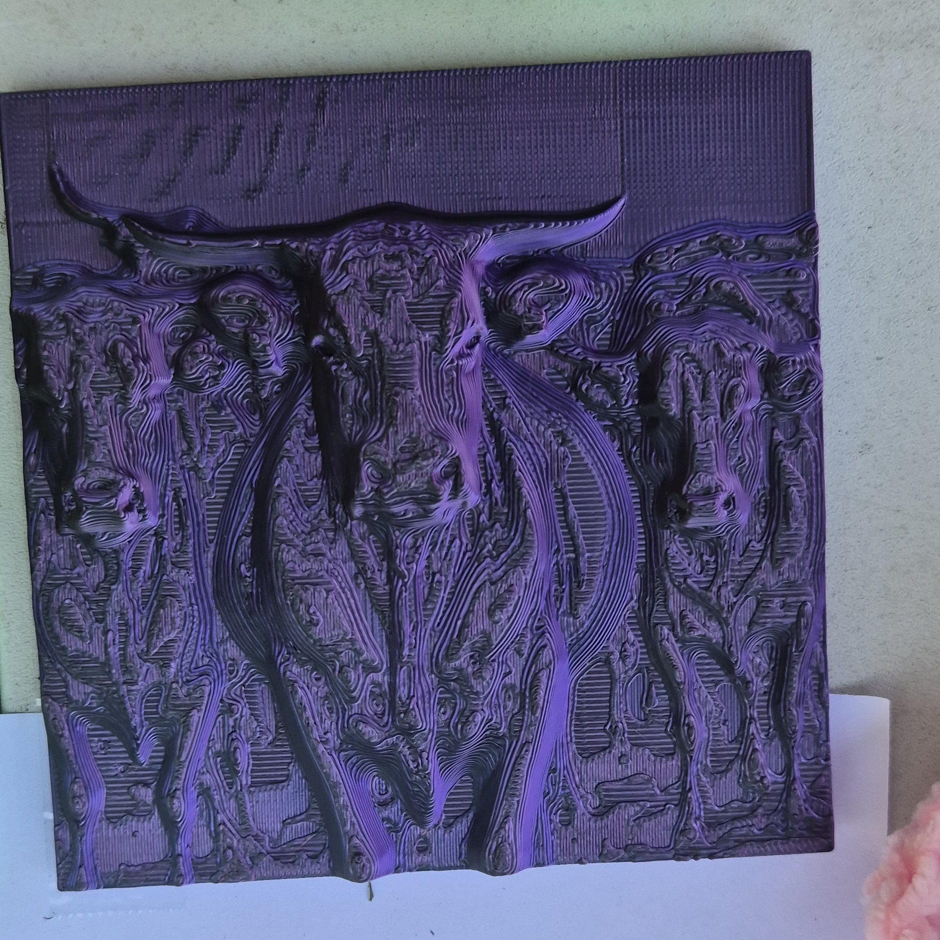 3d Cow Art