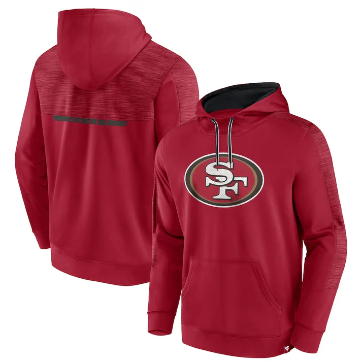 San Francisco 49ers Defender Evolution Hooded Sweatshirt