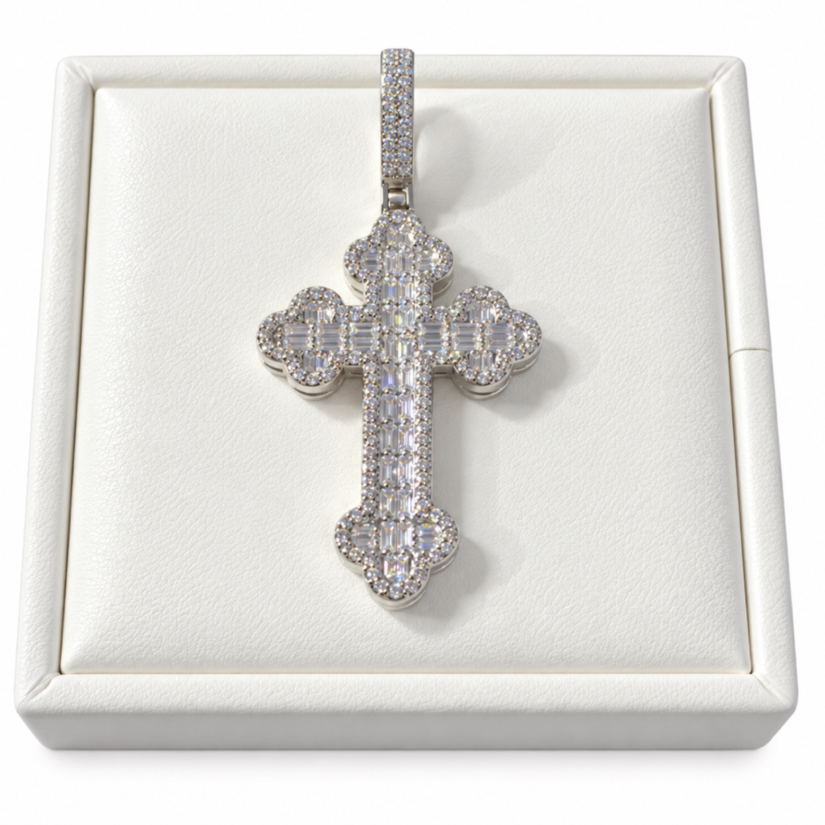 Diamond Cross Pendant 
