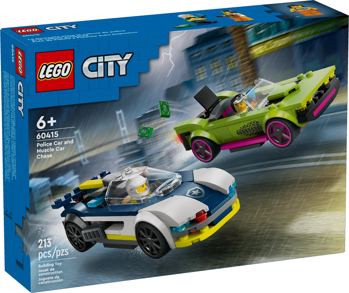 60415-1 Police Car and Muscle Car Chase