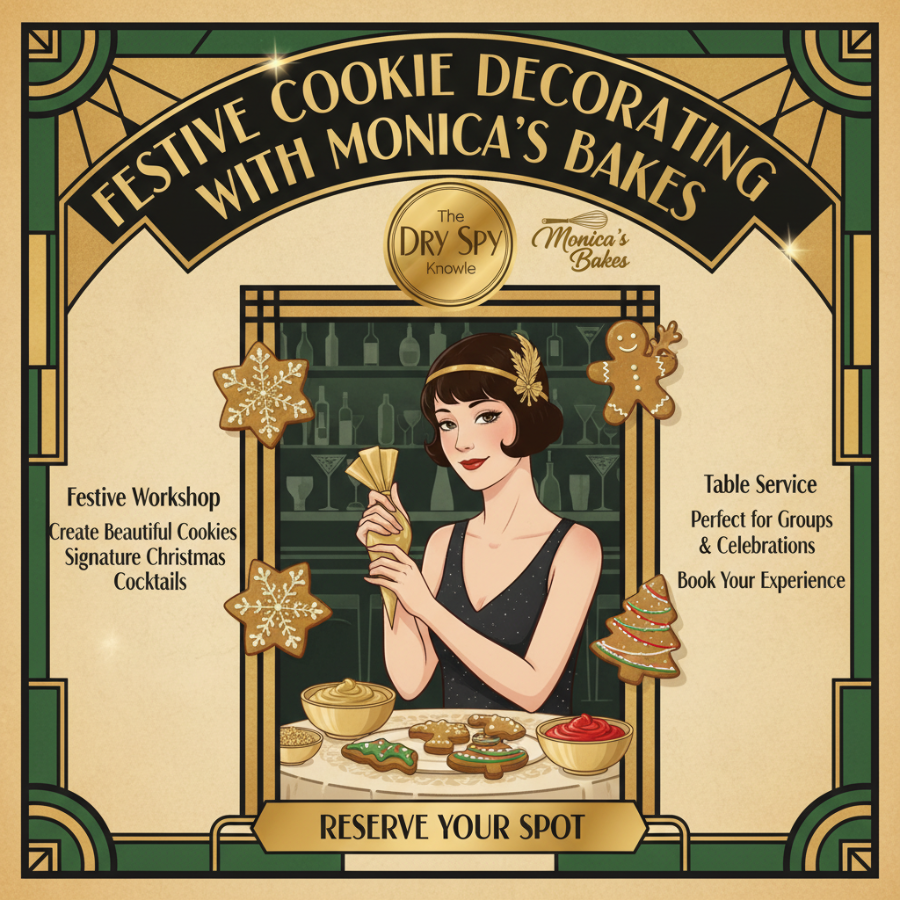 Festive Sugar Cookie Decorating & FIZZ with Monicas Bakes