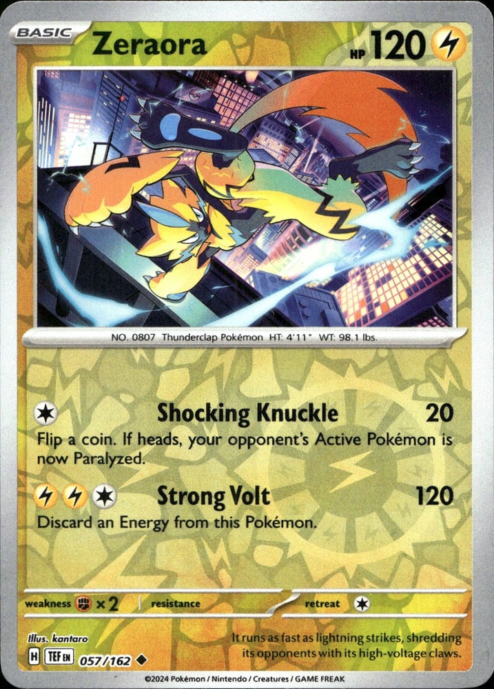 Zeraora - SV05 57/162