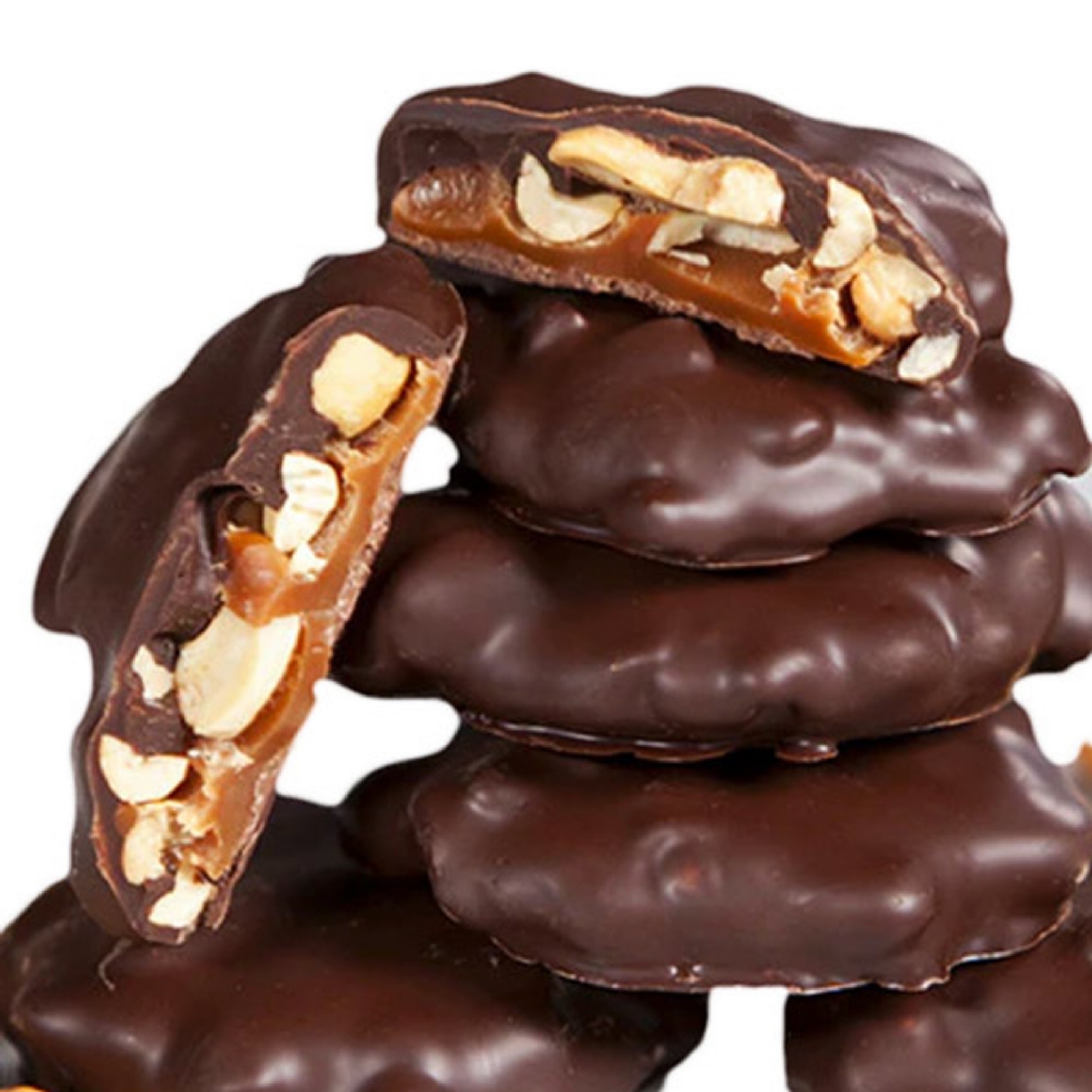 Cashew Caramel Turtles - Dark