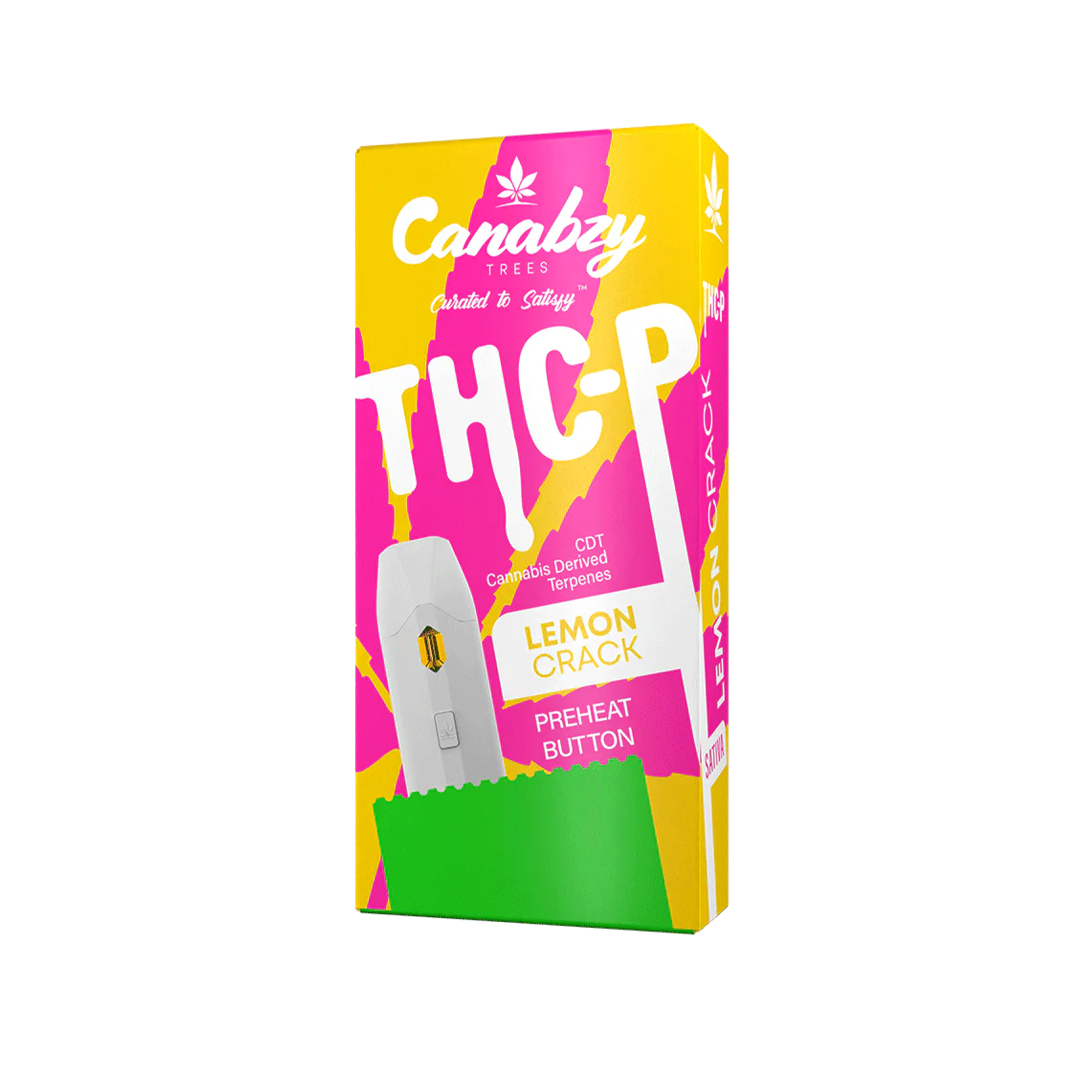 Canabzy Lemon Crack Thc P 3500mg Sativa