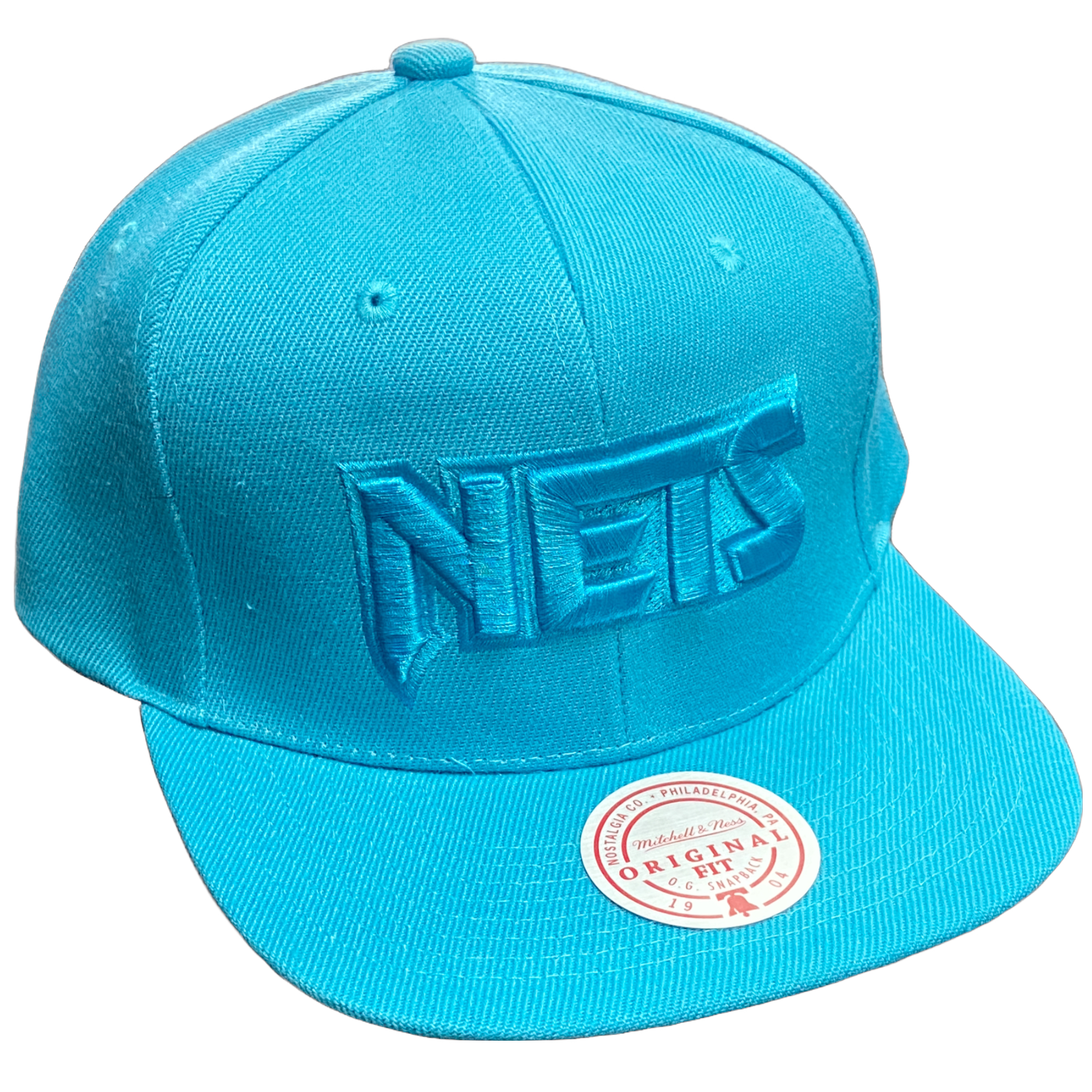 New Jersey Nets Tonal Mitchell and Ness Snapback Hat
