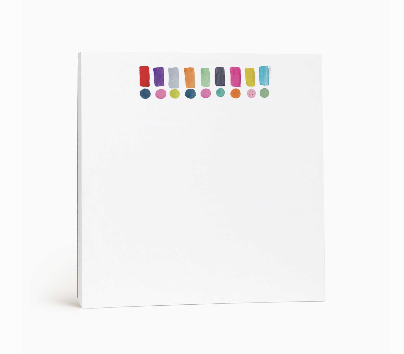 Happy Dots Exclamation Notepad - Chunky