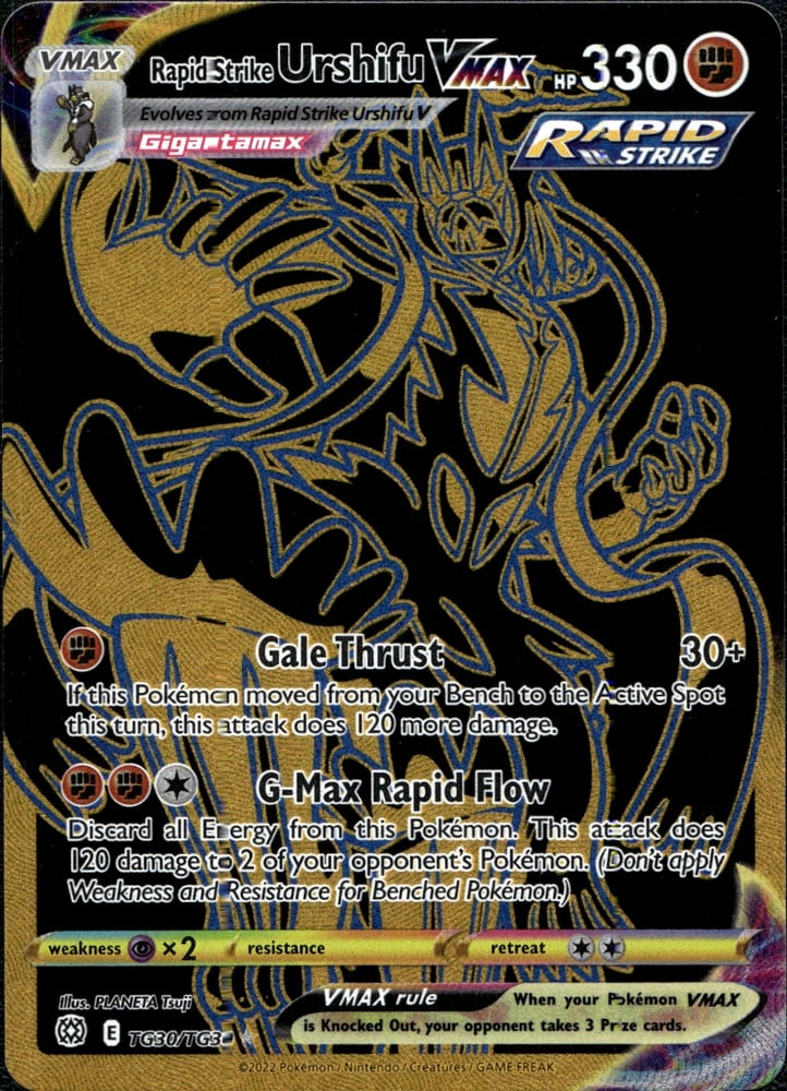 Rapid Strike Urshifu VMAX - SWSH9TG TG30/30