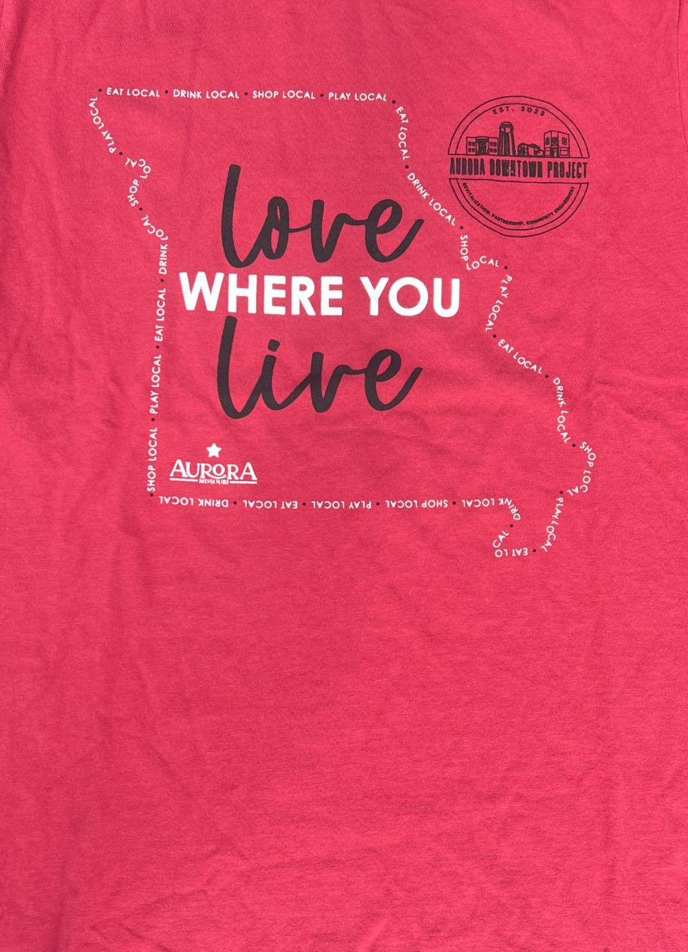 'Love Where You Live' T-Shirt