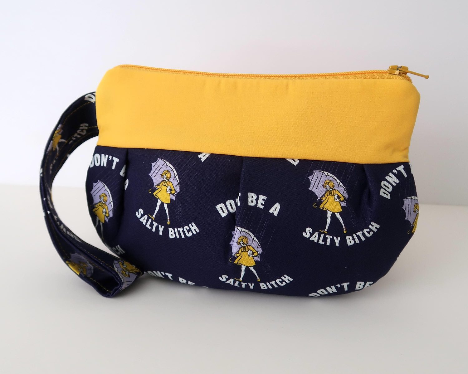 Pleated Wristlet – Don't Be Salty, photo 5 of 5