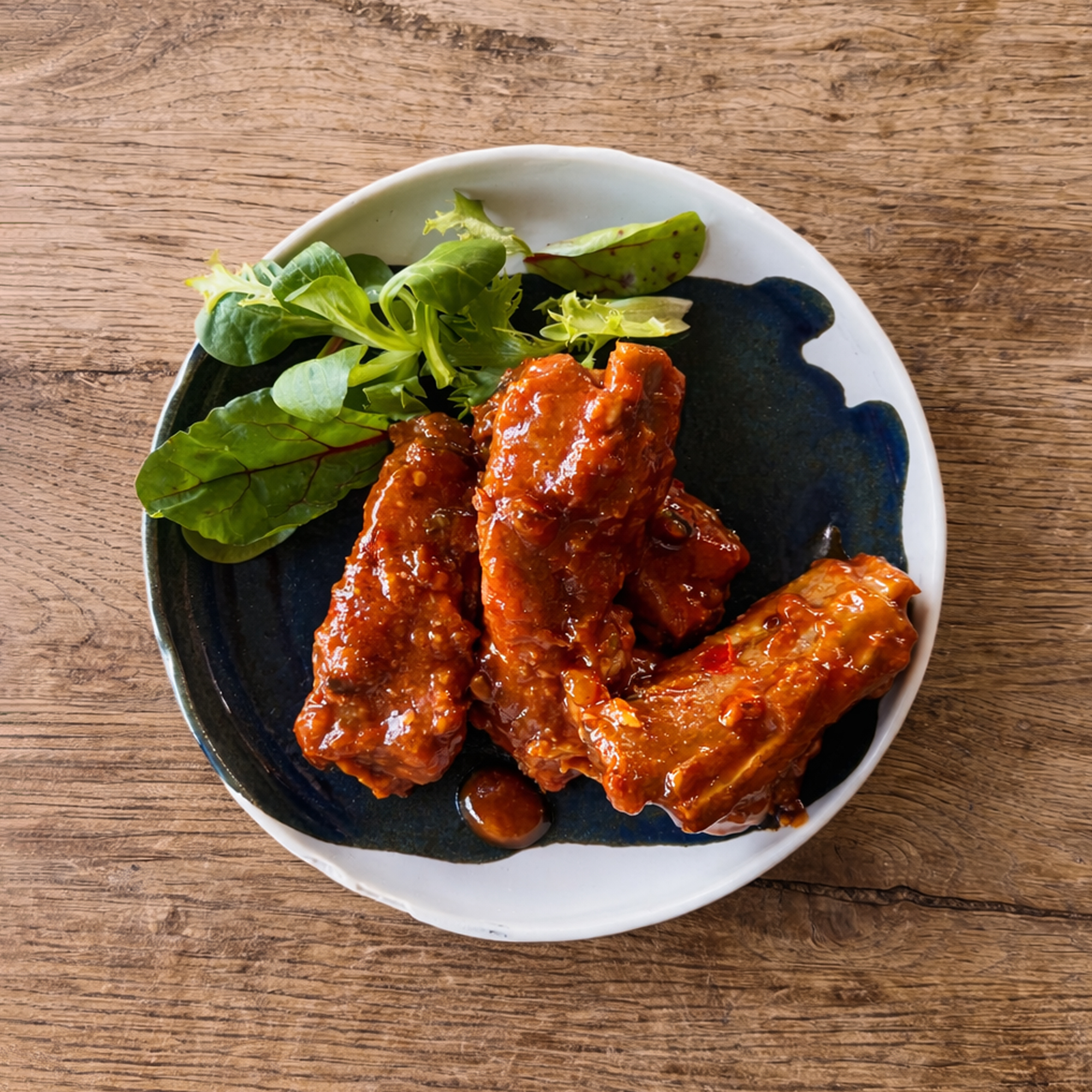 Sticky Peppercorn Pork Ribs